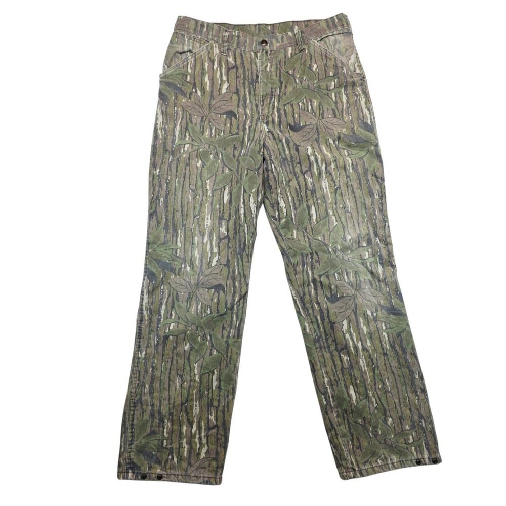 Duxbak Realtree Camo Hunting Pants Mens 35x31 Thinsulate Insulated Trousers